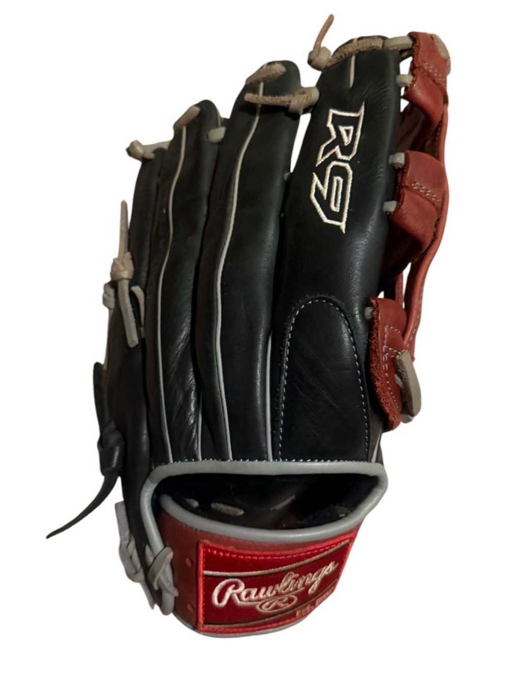 Rawlings Black and Red R9 Baseball Glove